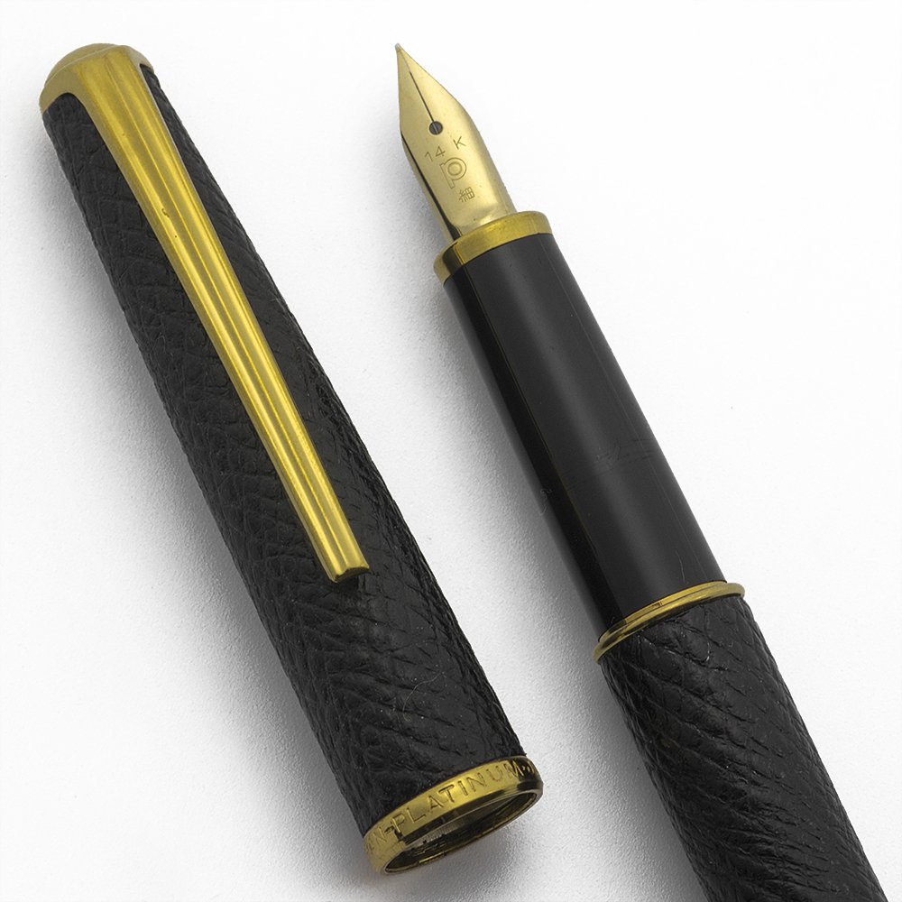Platinum Sheep Fountain Pen - Black, 14k Medium Nib (Superior in